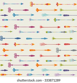 Tribal seamless pattern. It can be used for cloth, jackets, bags, notebooks, cards, envelopes, pads, blankets, furniture, packing