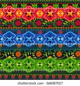 Tribal seamless pattern. It can be used for cloth, jackets, bags, notebooks, cards, envelopes, pads, blankets, furniture, packing
