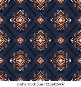 Tribal seamless pattern. Color mexican, aztec and maya ornament, ethnic stylish fabric geometric print wallpaper texture set. Wallpaper, cloth design, fabric, paper, cover, textile, weave, wrapping.