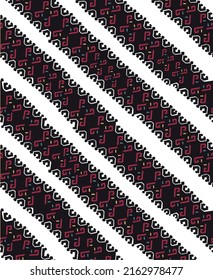 Tribal seamless pattern. Colorful abstract background. Hand drawn vector 