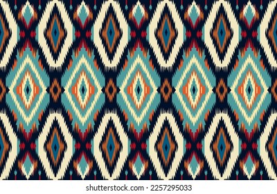 Tribal seamless pattern  traditional indigenous carpets  African American or Indian ethnic fabric pattern. Vector illustration.