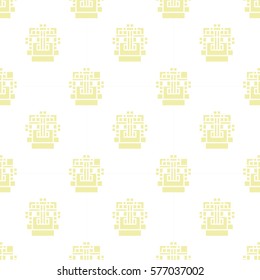 Tribal seamless pattern vector