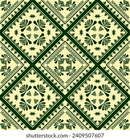 Tribal seamless tapestry
geometric mosaic tiles The interior is decorated with antique furniture, modern rugs and geo-printed fabrics. Vector Abstract Digital Print Linen Fabric