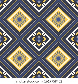 Tribal seamless vector pattern. Ethnic aztec ornament. Stylish design for paper, textile, covers, surfaces.