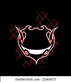 tribal shield crest