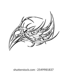 Tribal Sigils tattoo ontwerp voor lichaam