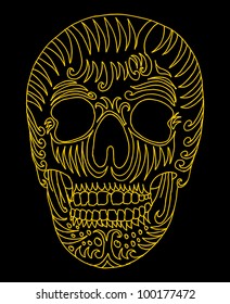 tribal skull