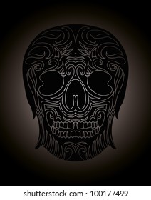 tribal skull