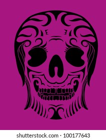 tribal skull