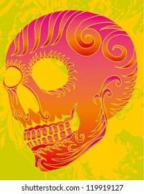 tribal skull