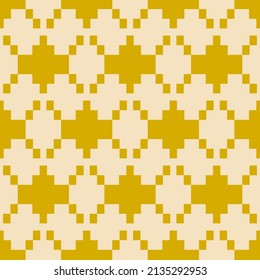 Tribal Southwestern Native American Navajo Seamless Pattern. Ethnic Fashion Aztec Ornament, Abstract Geometric Handmade Print For Textile And Surface Design, Package, Wallpaper, Wrapping Paper