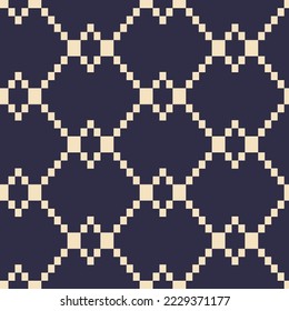 Tribal southwestern native american navajo seamless pattern. Ethnic fashion aztec ornament, abstract geometric handmade print for textile and surface design, package, wallpaper, wrapping paper