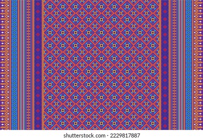 Tribal striped seamless pattern. Aztec geometric vector background. Can be used in textile design, web design for making of clothes, accessories, decorative paper, wrapping, envelope; backpacks, etc.