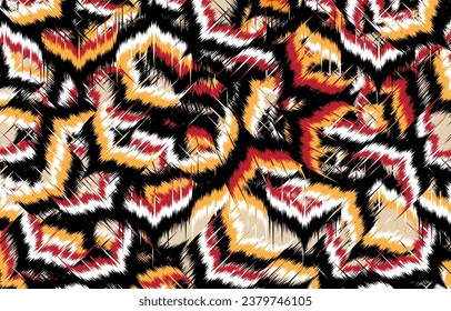 Tribal striped seamless pattern. Aztec geometric vector background. 
Can be used in textile design, web design for making of clothes, accessories, 
decorative paper, wrapping, envelope; backpacks, etc