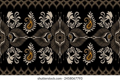 Tribal striped seamless pattern. Aztec geometric vector background. 
Can be used in textile design, web design for making of clothes, accessories, 
decorative paper, wrapping, envelope; backpacks, etc