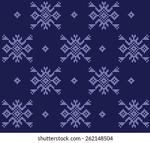 Tribal style vector background with blue tone.