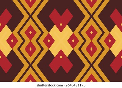 Tribal Style Vector Pattern in EPS. Ethnic Digital Weaving Motif.