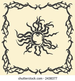 tribal sun
