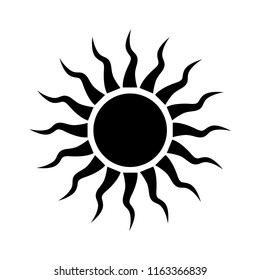 Sun Sun Hand Drawn Vector Illustration Stock Vector (Royalty Free ...