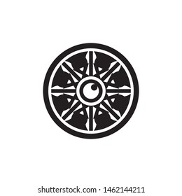 tribal tatto collection set  flame tatoo totem Vector Illustration design
