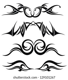 147,165 Black ornament tattoo tribal Images, Stock Photos & Vectors ...