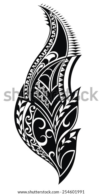 Tribal Tattoo Stock Vector (Royalty Free) 254601991