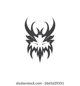 Vector de Plantilla abstracto del tatuaje tribal