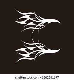 diseño de brazos de tatuaje tribal patrón vectorial, fondo de manga celta, elementos de hombro giratorio celta vectorial diseños simétricos