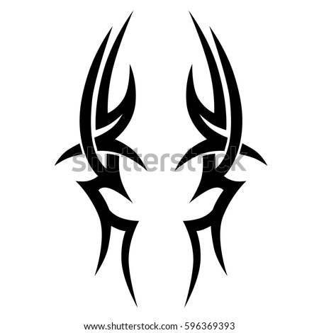 tribal tattoo arm design vector pattern, celtic sleeve background, shoulder art elements celtic swirls vector designs symmetrical sketch. 