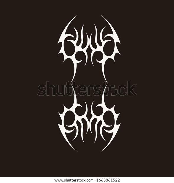 Tribal Tattoo Arm Design Vector Pattern Stock Vector Royalty Free