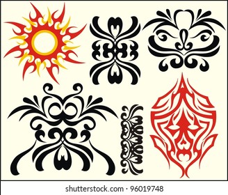 tribal tattoo art