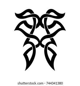 Tribal Tattoo Art Designabstract Tribal Tattoo Stock Vector (Royalty ...