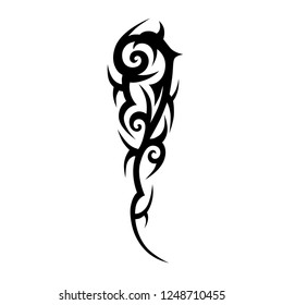 Tribal Tattoo Art Designs Art Stock Vector (Royalty Free) 1248710455 ...