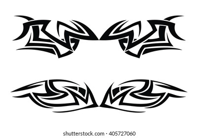 tribal tattoo art vector