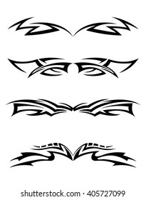 tribal tattoo art vector