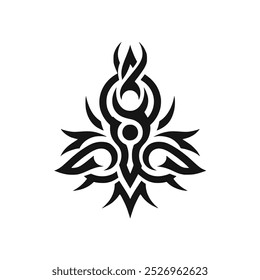 tribal tatuagem corpo ornamento moda vetor ilustração modelo design