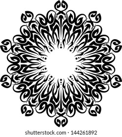 tribal Tattoo Circular