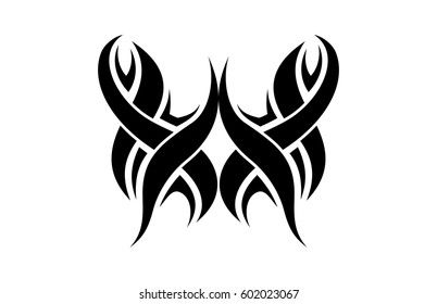 Tribal Tattoo Design Stock Vector (Royalty Free) 602023067 | Shutterstock