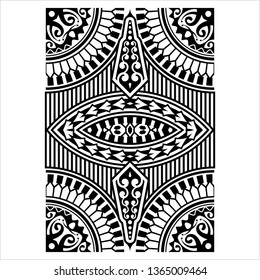 Tribal Tattoo Design Creative Vector Art Illustration