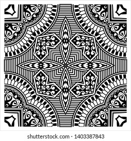Tribal Tattoo Design Creative Vector Art Illustration