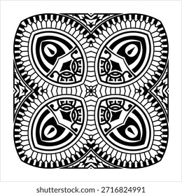Diseño de tatuaje tribal Ilustración de Arte vectorial creativo