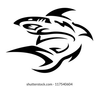 957 Shark Tribal Images, Stock Photos & Vectors | Shutterstock