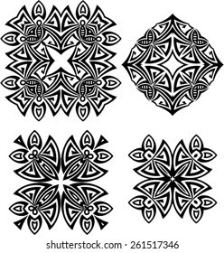 Tribal Tattoo Design Vector Art
