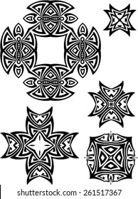 Tribal Tattoo Design Vector Art