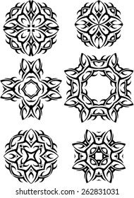 Tribal Tattoo Design Vector Art
