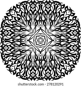 Tribal Tattoo Design Vector Art
