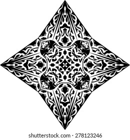 Tribal Tattoo Design Vector Art
