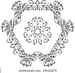 Tribal Tattoo Design Vector Art 