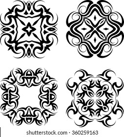 Tribal Tattoo Design Vector Art