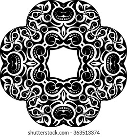 Tribal Tattoo Design Vector Art